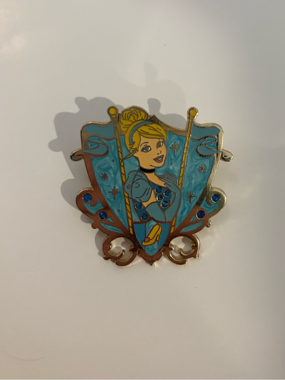 Cinderella Disney World 2013 Princess Enamel Pin
